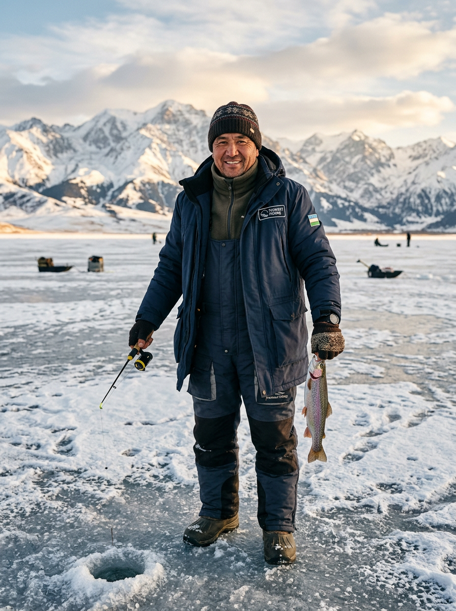 Aziz Karimov — Head Ice Fishing Guide