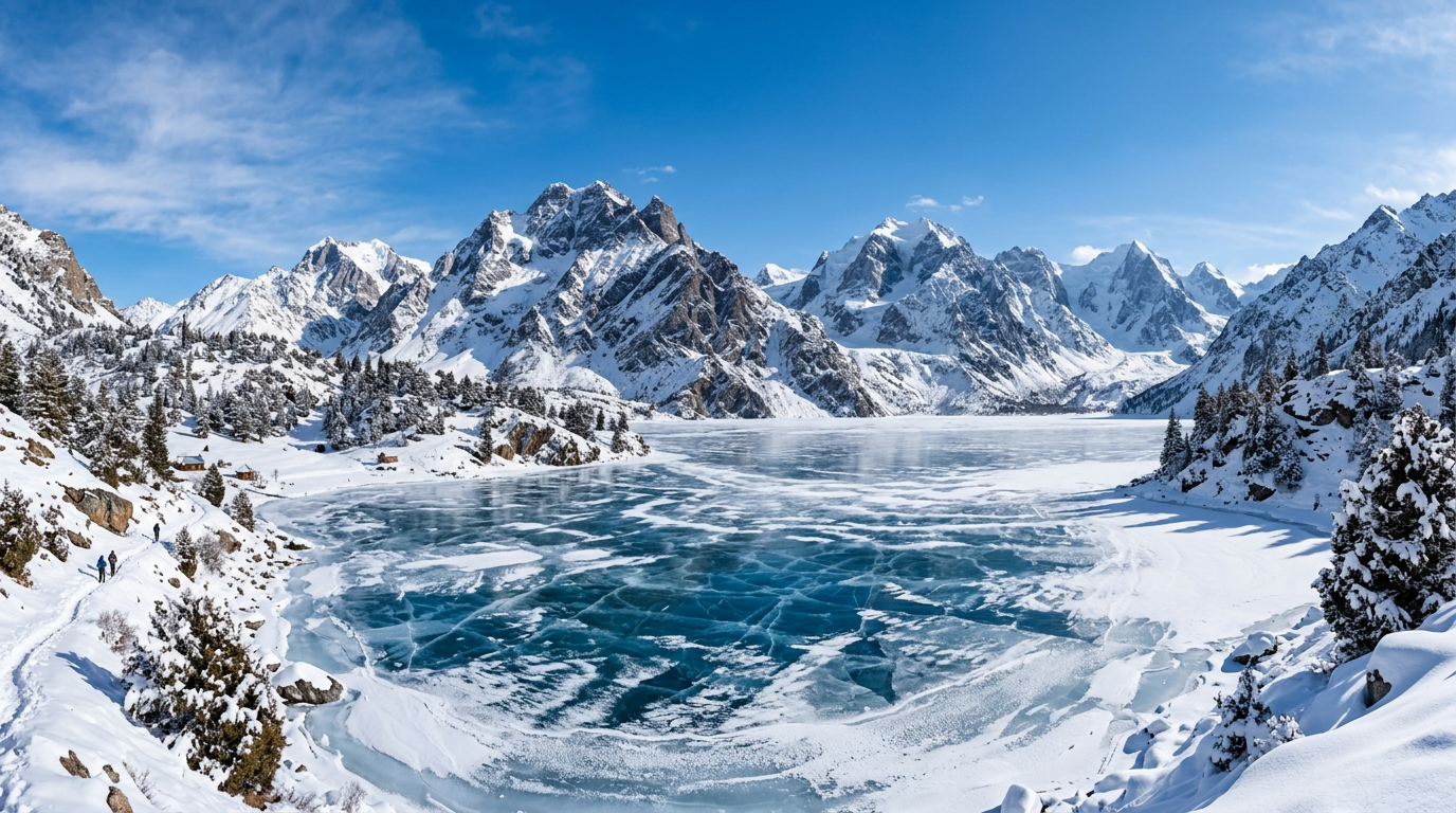 Mountain Lake Ice Fishing Premium Tour